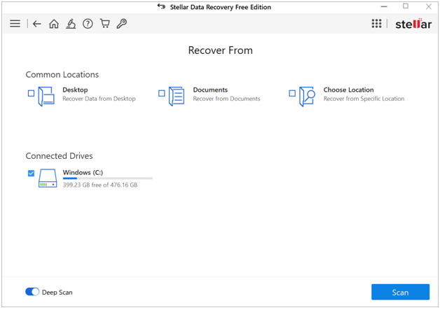 recover your deleted data
