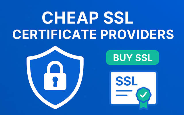 cheapest SSL certificate providers