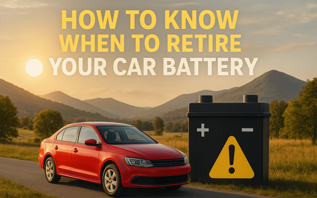 how to know when to retire car battery