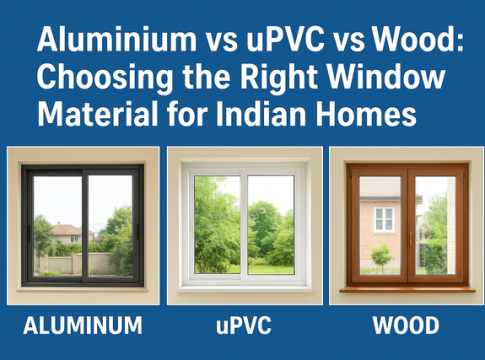 Aluminium vs uPVC vs Wood window