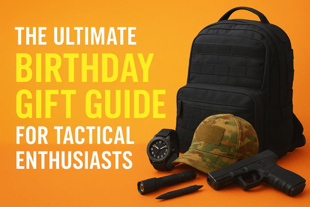 Birthday Gift Guide for Tactical Enthusiasts