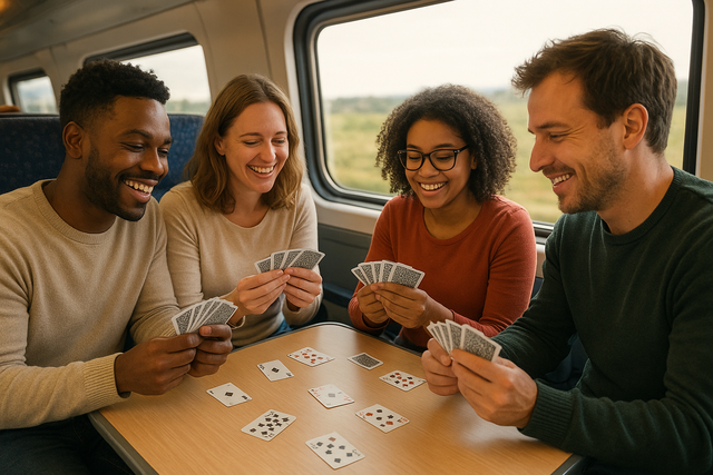 Bonding Over Games on Train Journeys