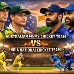 Australian Men’s Cricket Team vs India National Cricket Team