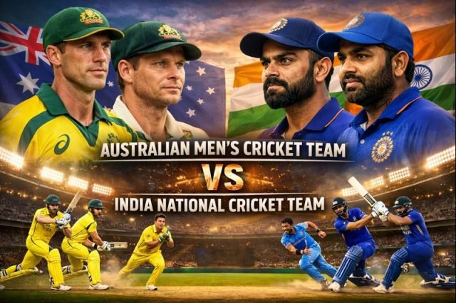 Australian Men’s Cricket Team vs India National Cricket Team