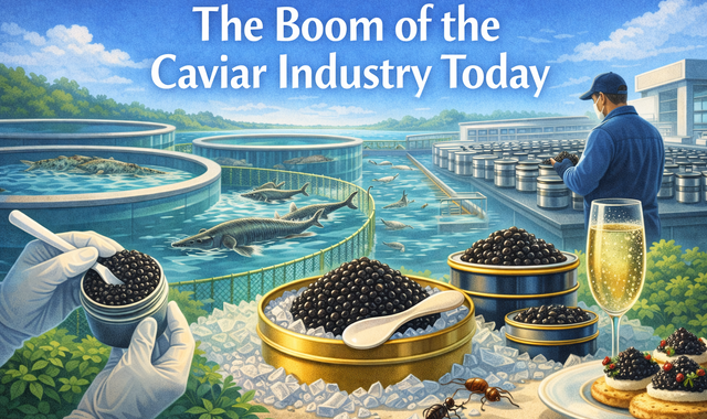 The Boom of the Caviar Industry Today