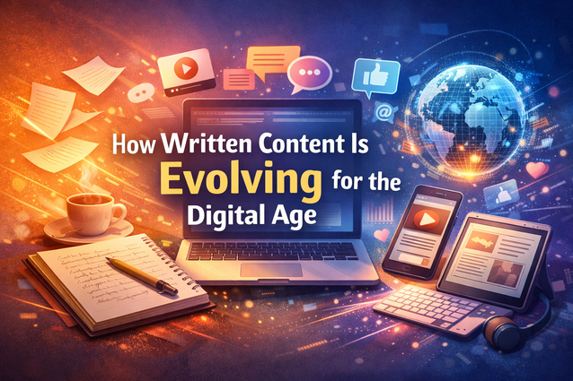 Written Content Is Evolving for the Digital Age
