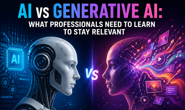 AI vs Generative AI