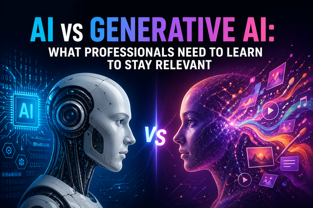 AI vs Generative AI