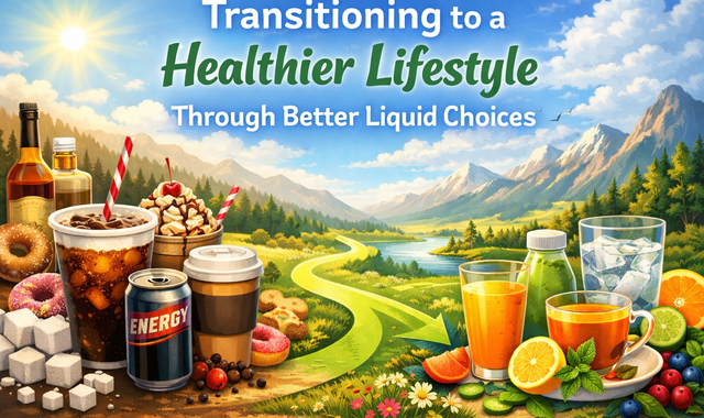 Transitioning to a Healthier Lifestyle Through Better Liquid Choices
