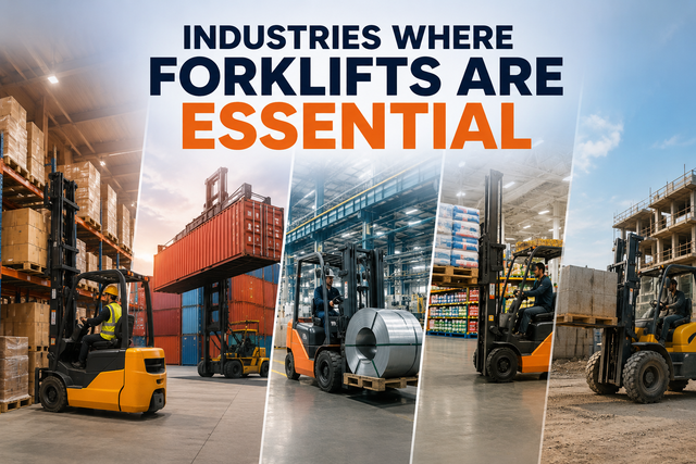 Industries Where Forklifts Are Essential