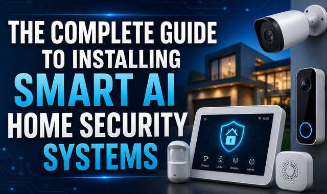 Installing Smart AI Home Security Systems