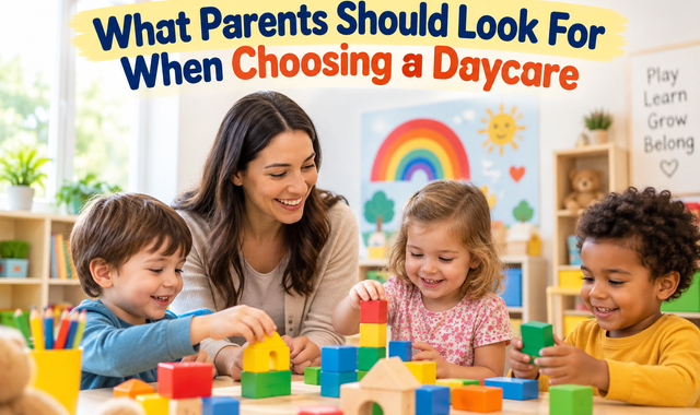 What Parents Should Look For When Choosing a Daycare